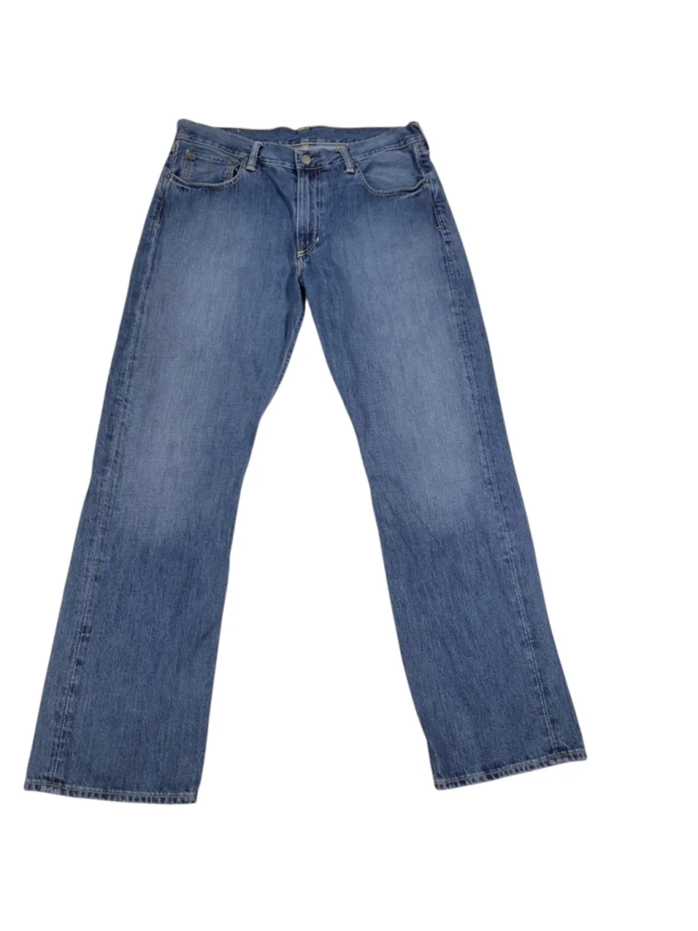 Polo Ralph Lauren Men's Classic Fit 867 Zip-Fly Straight Blue Jeans Size 34/32